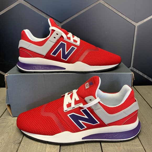 New Balance Other - New Balance 247V2 Red Purple Running Sneakers